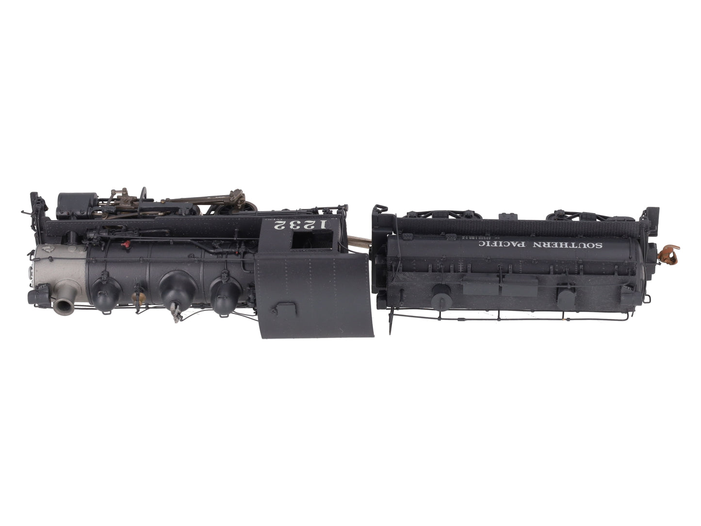 Sunset Models HO Scale Brass SP S-10 0-6-0 Steam Locomotive & Tender- Painted