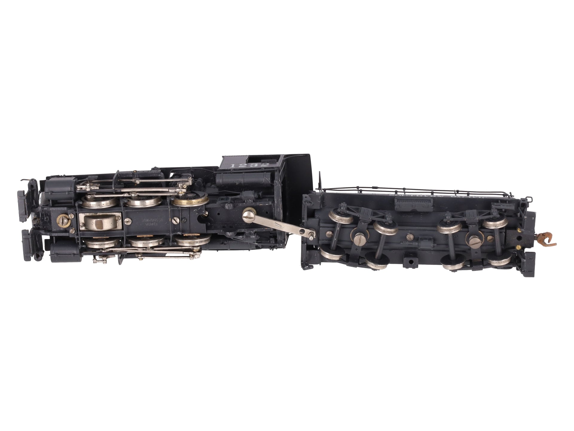 Sunset Models HO Scale Brass SP S-10 0-6-0 Steam Locomotive & Tender- Painted