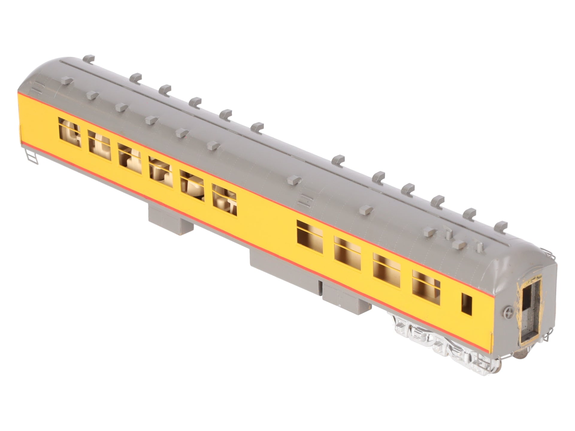 Lambert HO Scale BRASS Union Pacific 79' Dining Car- Painted/Box