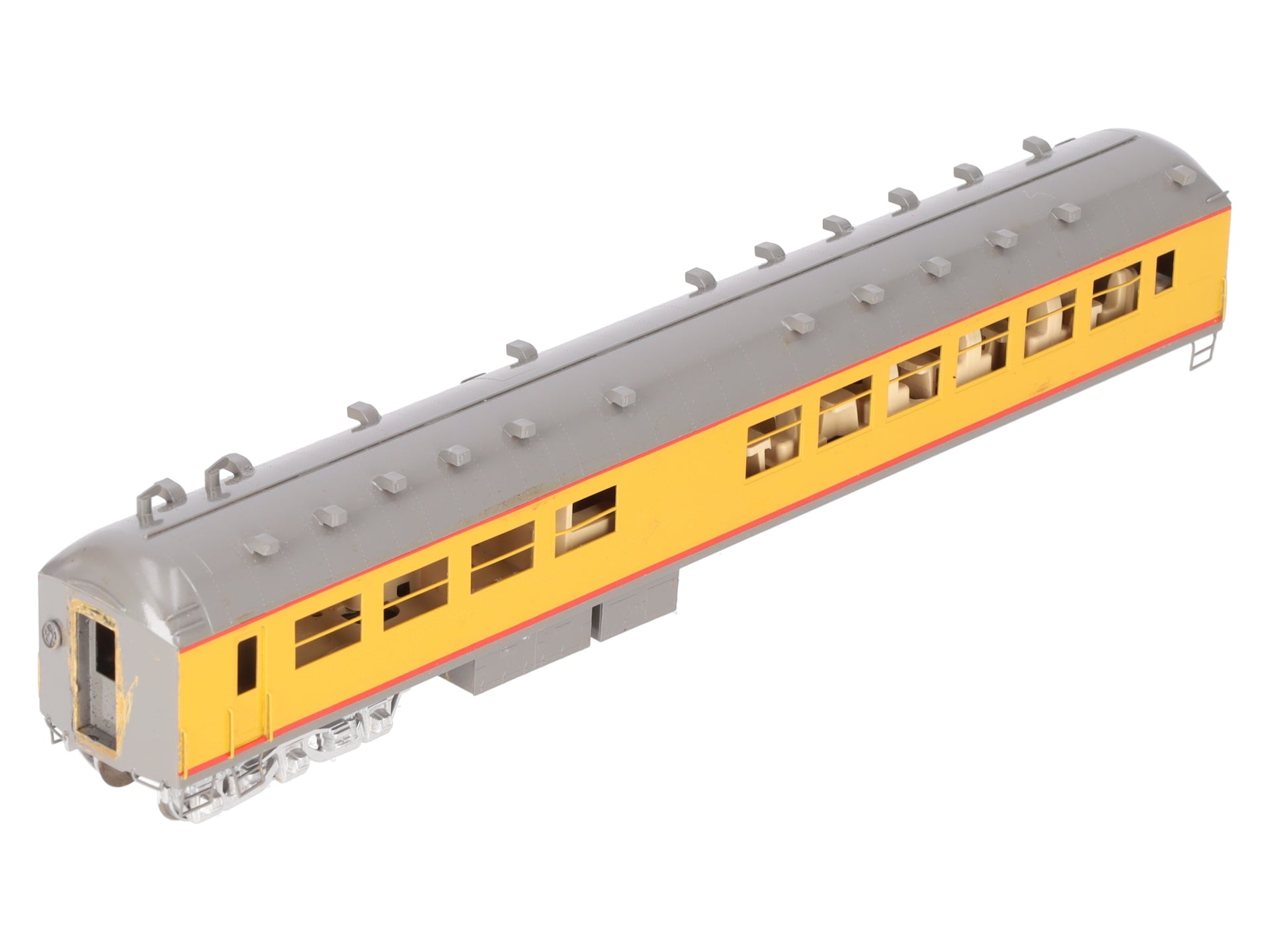Lambert HO Scale BRASS Union Pacific 79' Dining Car- Painted/Box