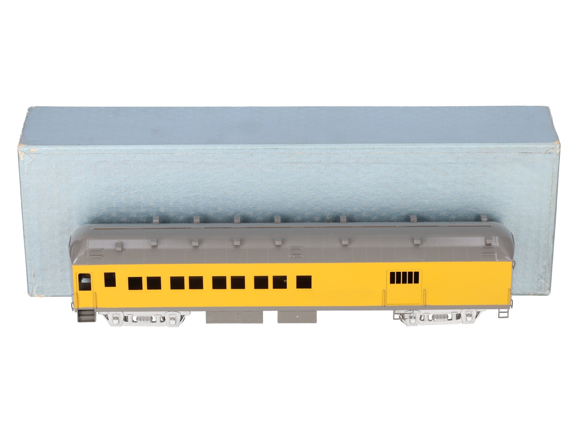 Lambert HO Scale BRASS Combination Car- Painted/Box