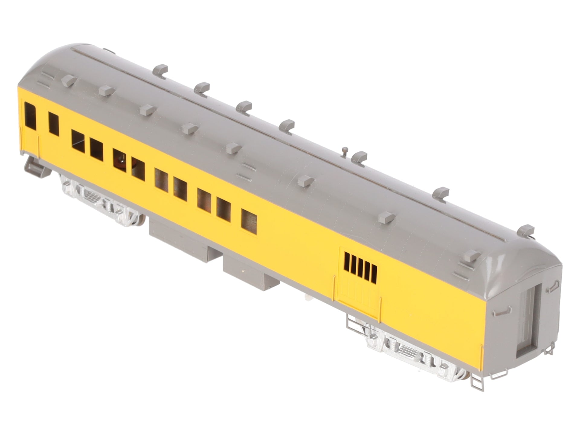 Lambert HO Scale BRASS Combination Car- Painted/Box