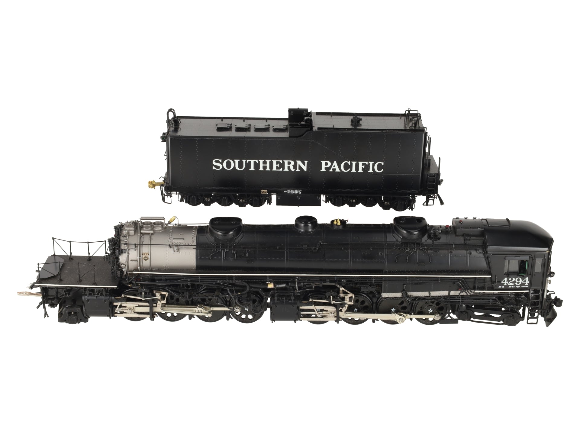 PSC 15297-1 O Brass SP Cab Forward AC-12 Steam Locomotive #4294 w/Tender(2-Rail) EX/Box