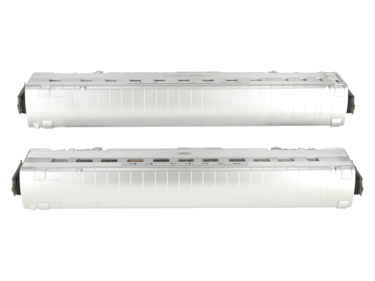 MTH 20-66115 O SF 70' Streamlined Sleeper/Diner Passenger Car Set of 2 EX/Box