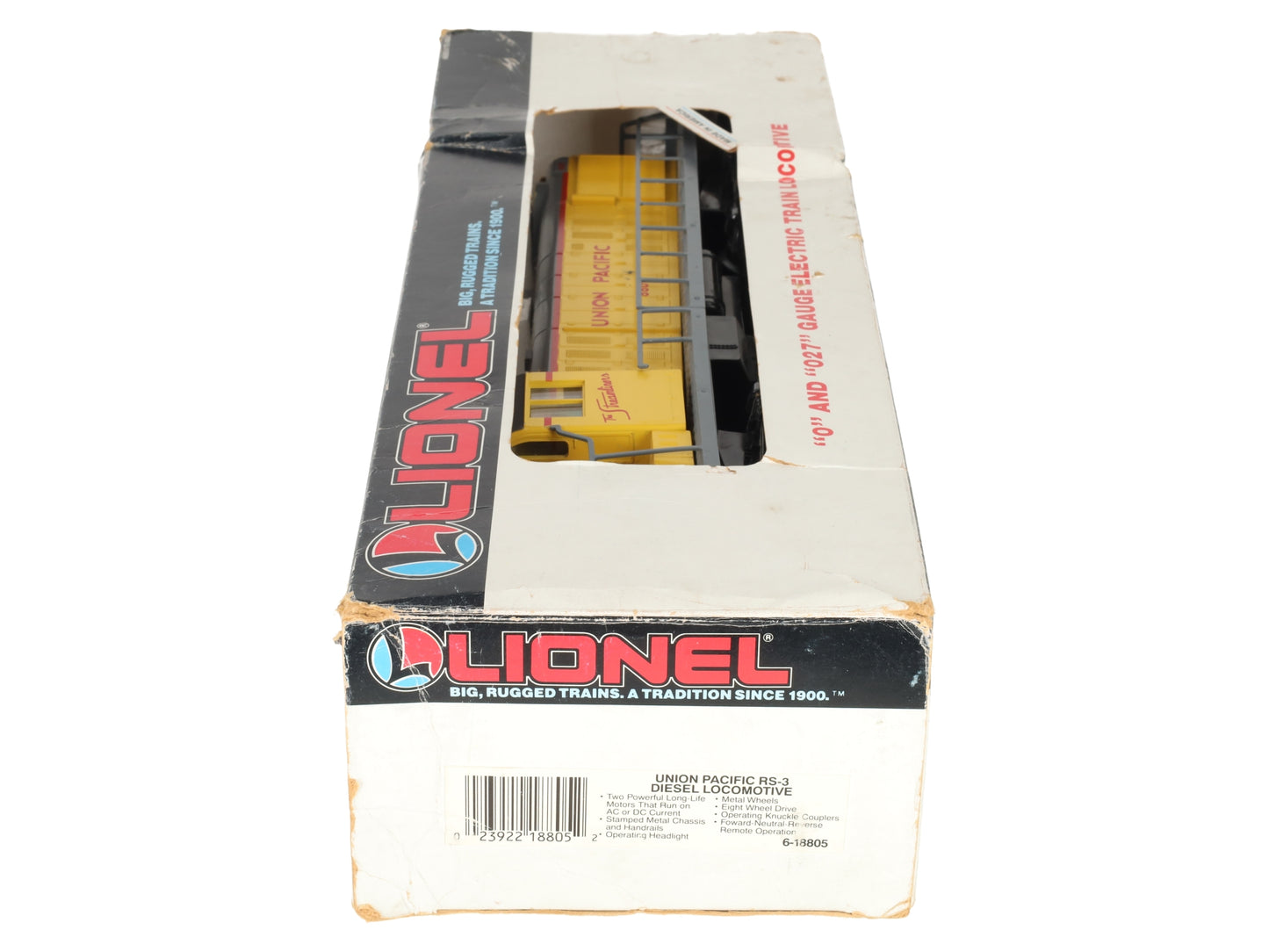 Lionel 6-18805 O Gauge Union Pacific RS-3 Diesel Locomotive #8805 EX/Box