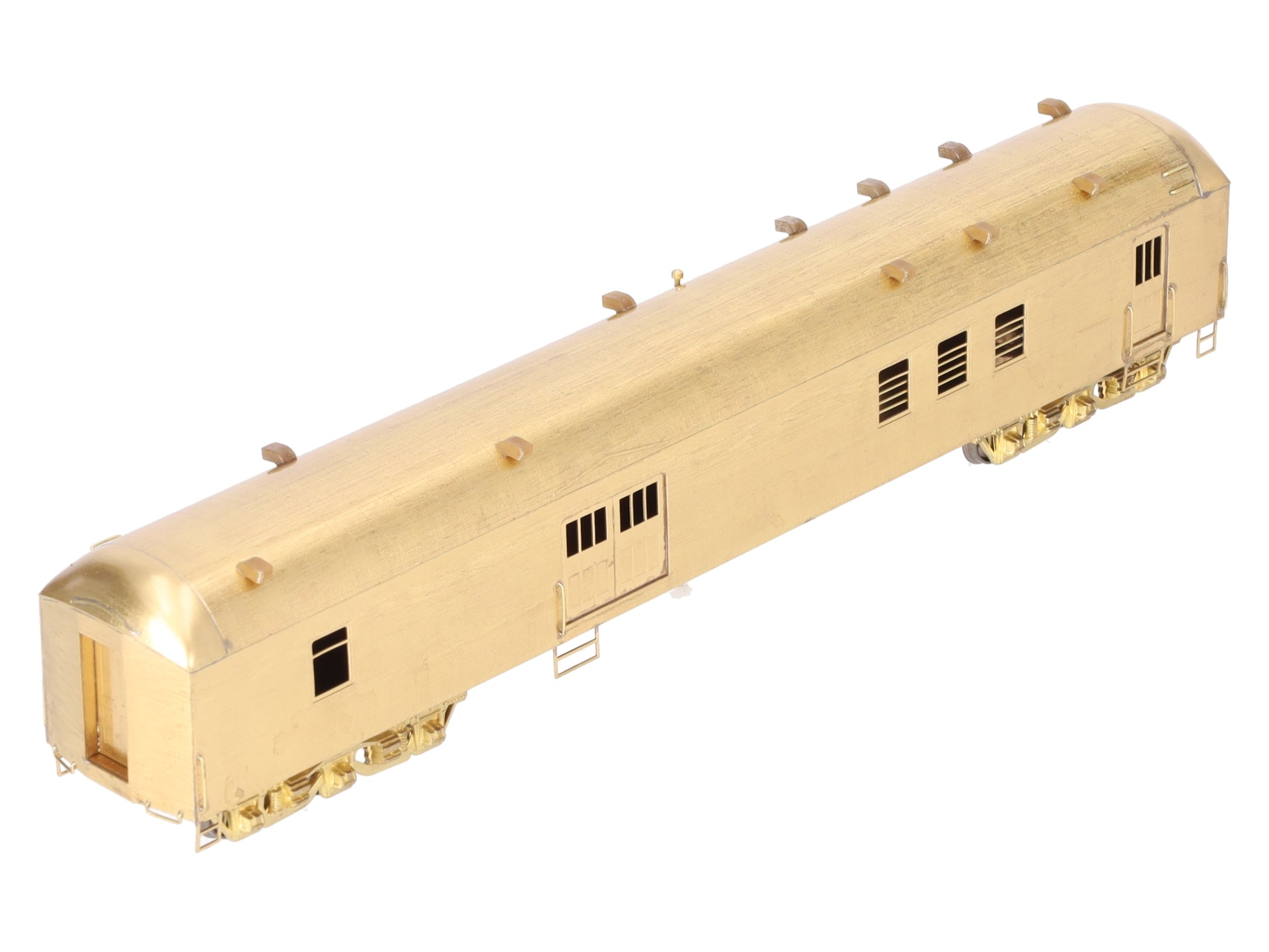 Lambert HO Scale BRASS Baggage/RPO Passenger Car- Unpainted EX