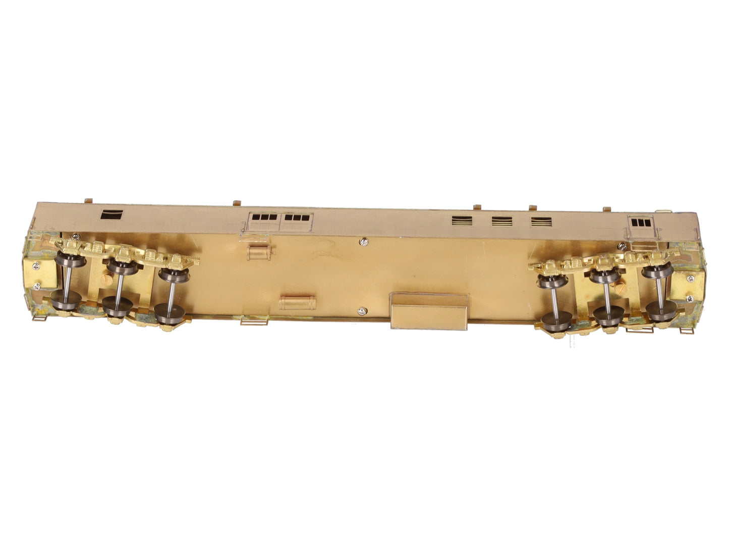Lambert HO Scale BRASS Baggage/RPO Passenger Car- Unpainted EX