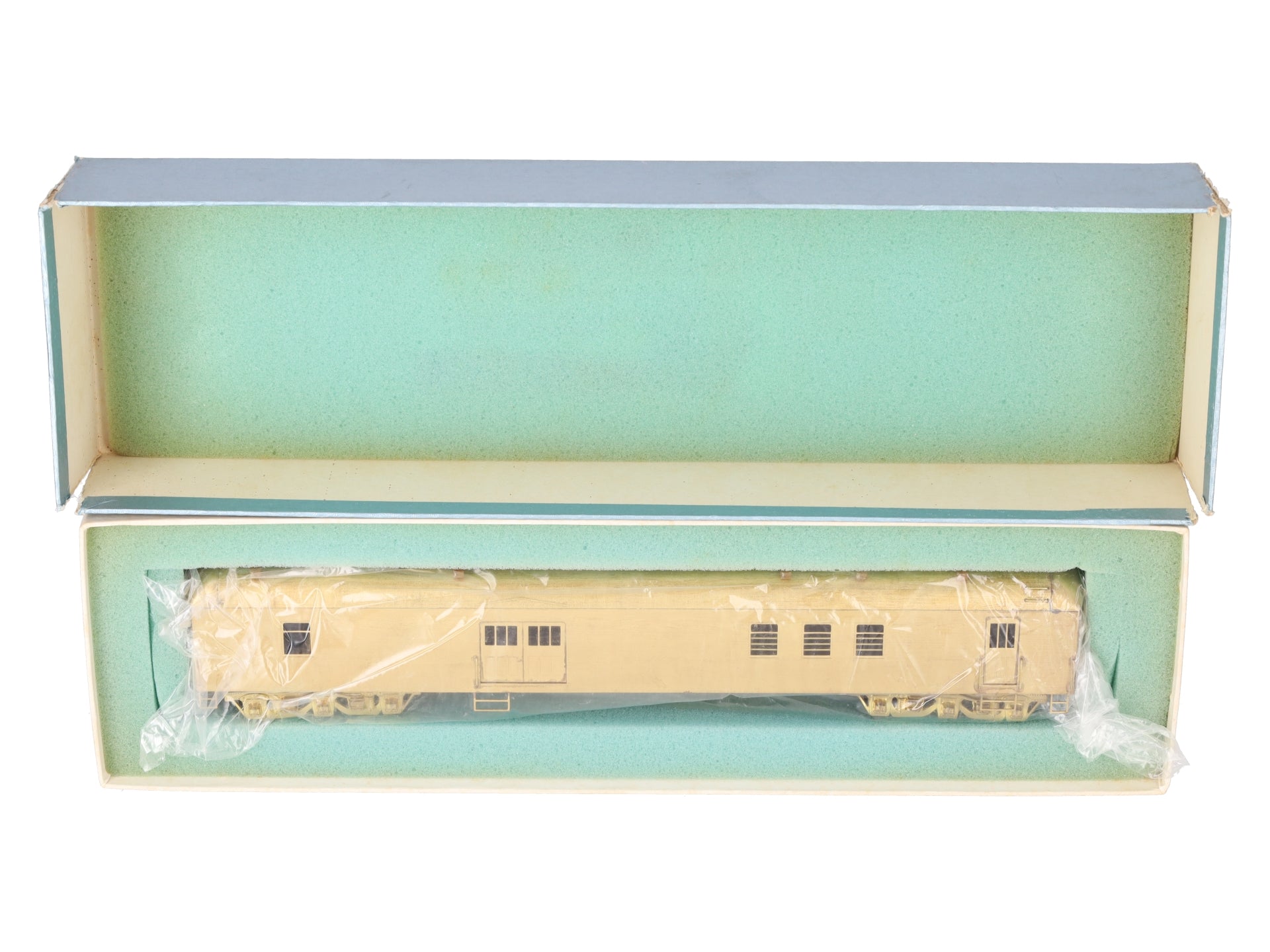 Lambert HO Scale BRASS Baggage/RPO Passenger Car- Unpainted EX