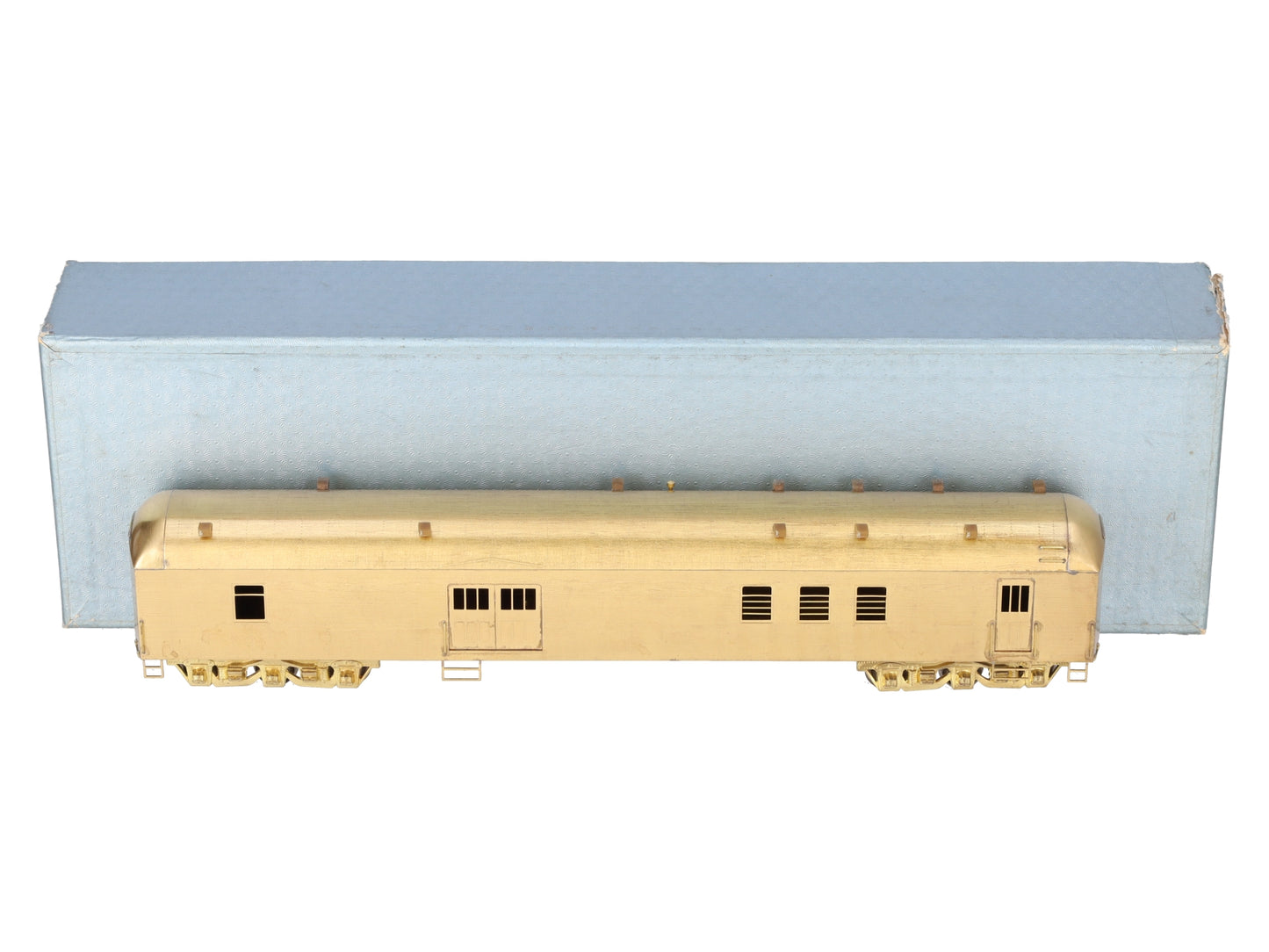 Lambert HO Scale BRASS Baggage/RPO Passenger Car- Unpainted EX