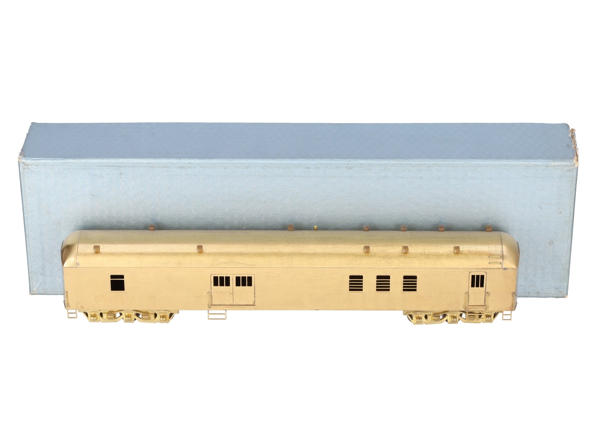 Lambert HO Scale BRASS Baggage/RPO Passenger Car- Unpainted EX
