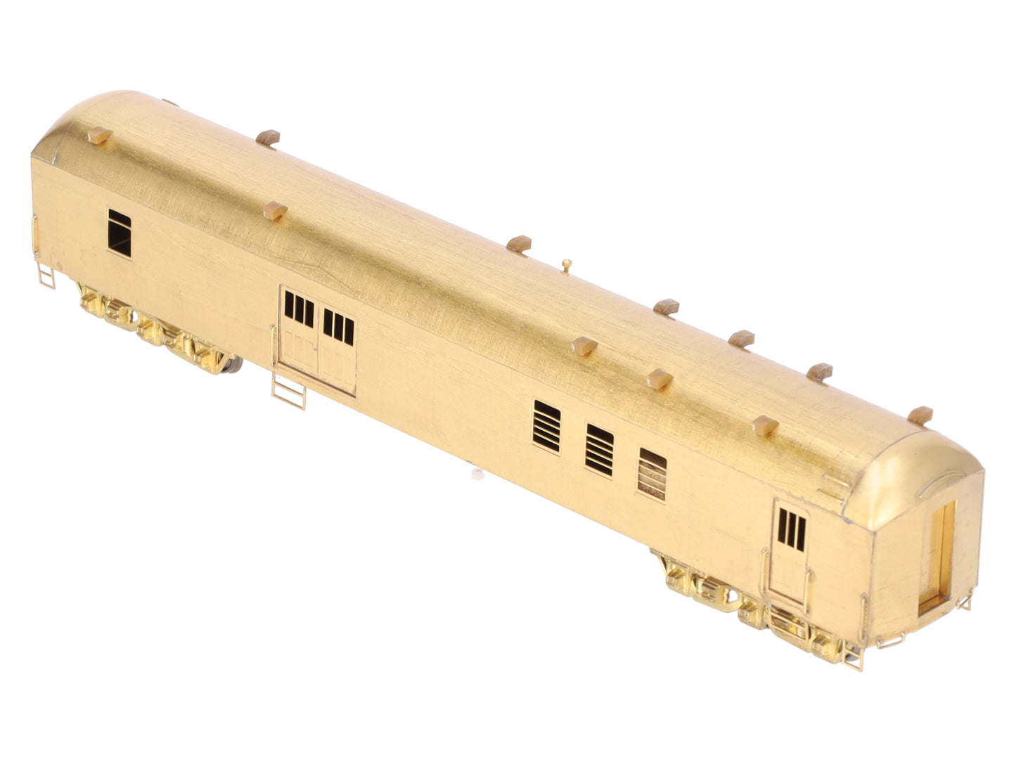 Lambert HO Scale BRASS Baggage/RPO Passenger Car- Unpainted EX