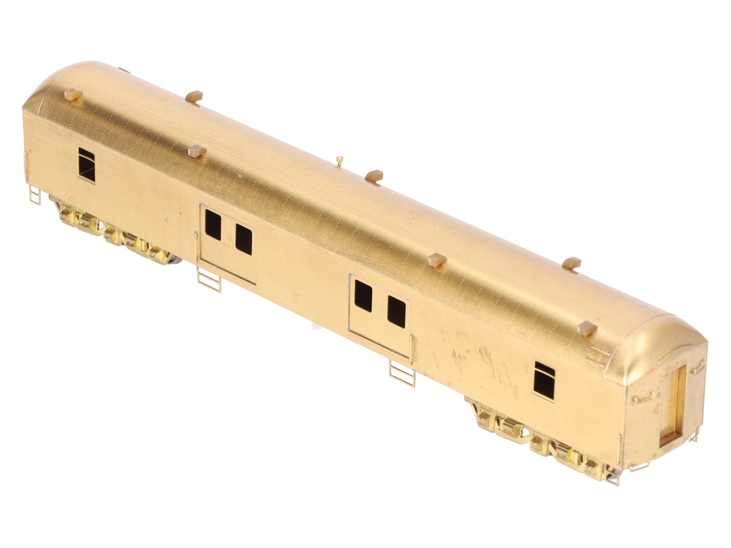 Lambert HO Scale BRASS Baggage Passenger Car- Unpainted EX/Box