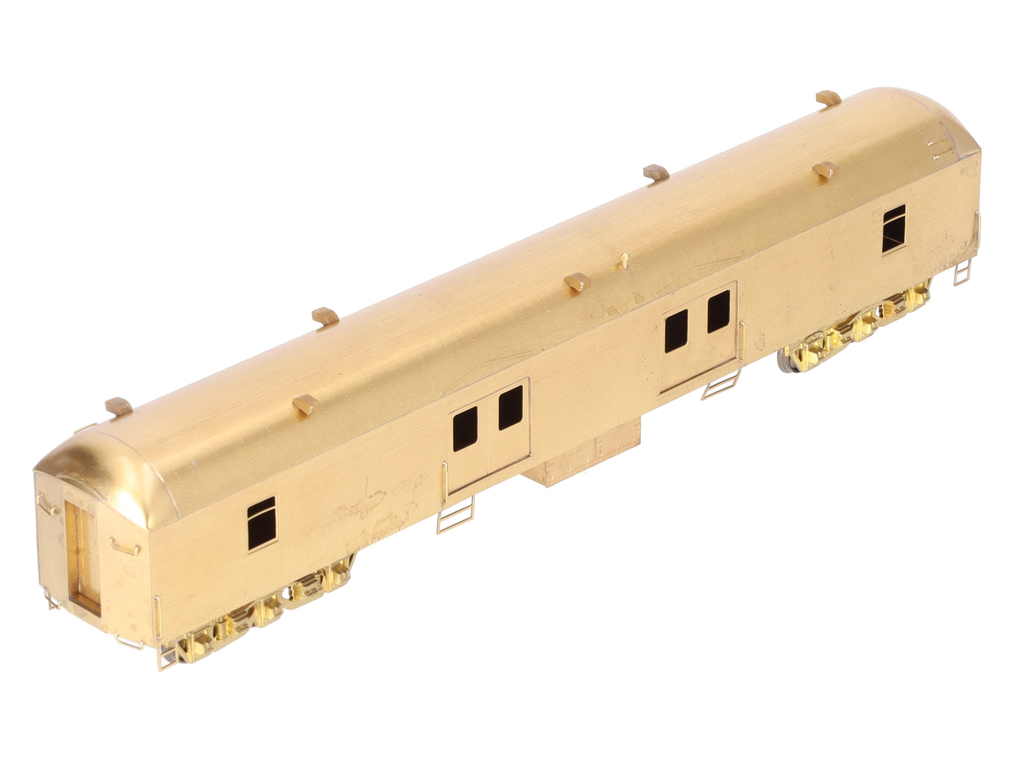 Lambert HO Scale BRASS Baggage Passenger Car- Unpainted EX/Box