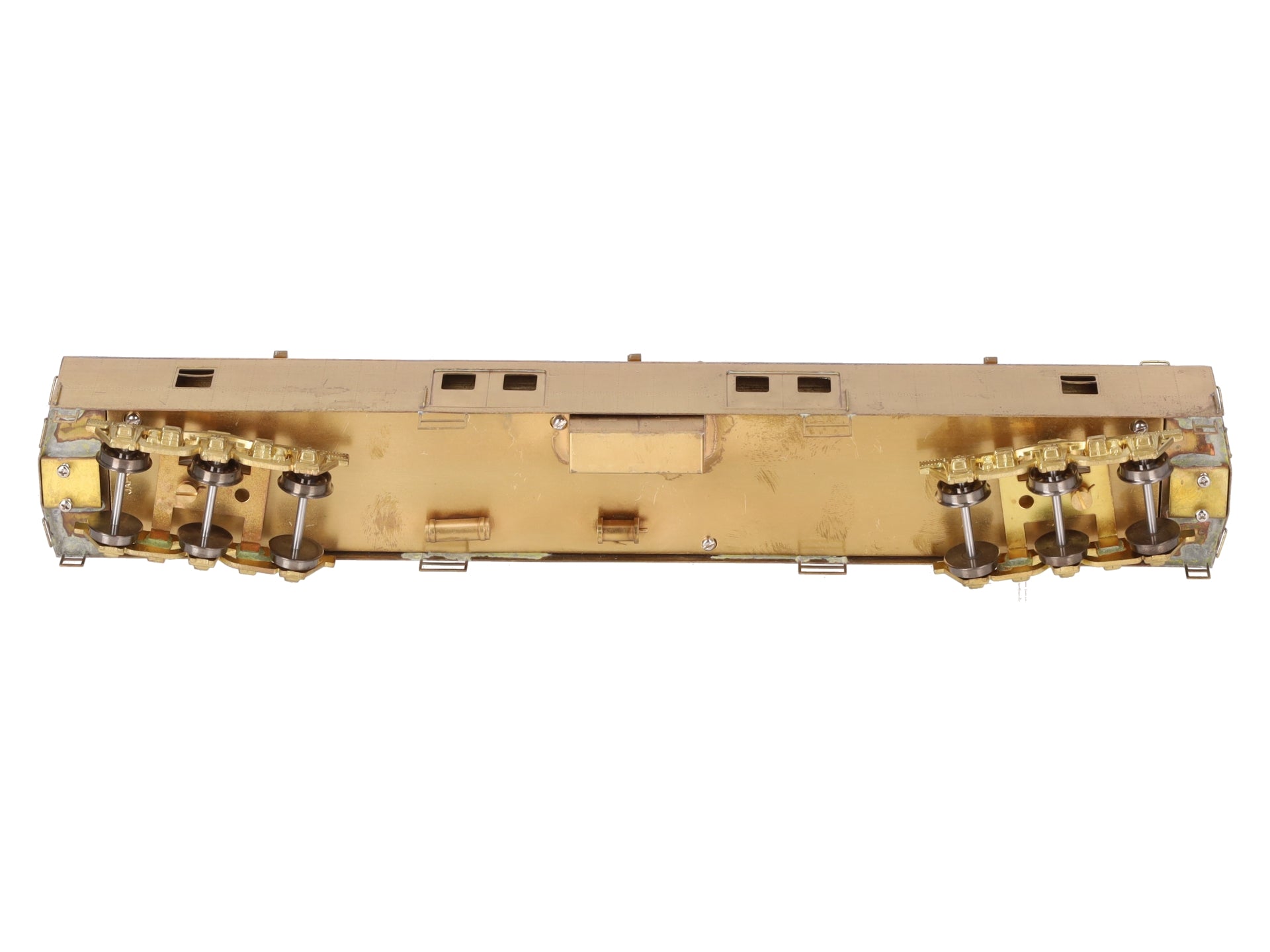 Lambert HO Scale BRASS Baggage Passenger Car- Unpainted EX/Box