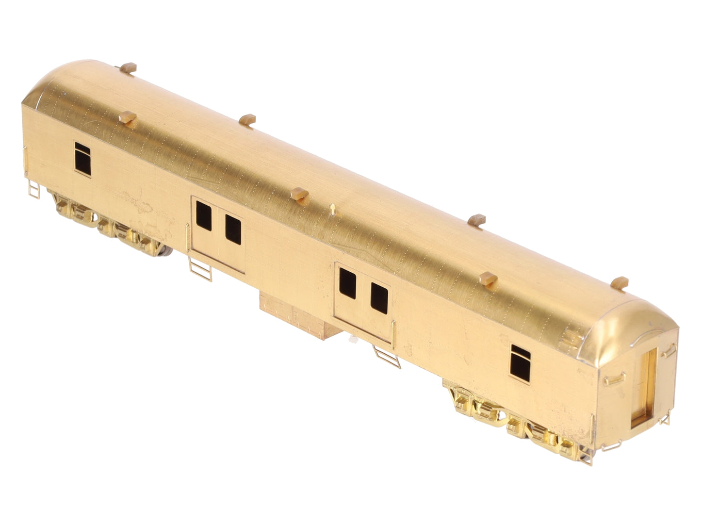 Lambert HO Scale BRASS Baggage Passenger Car- Unpainted EX/Box