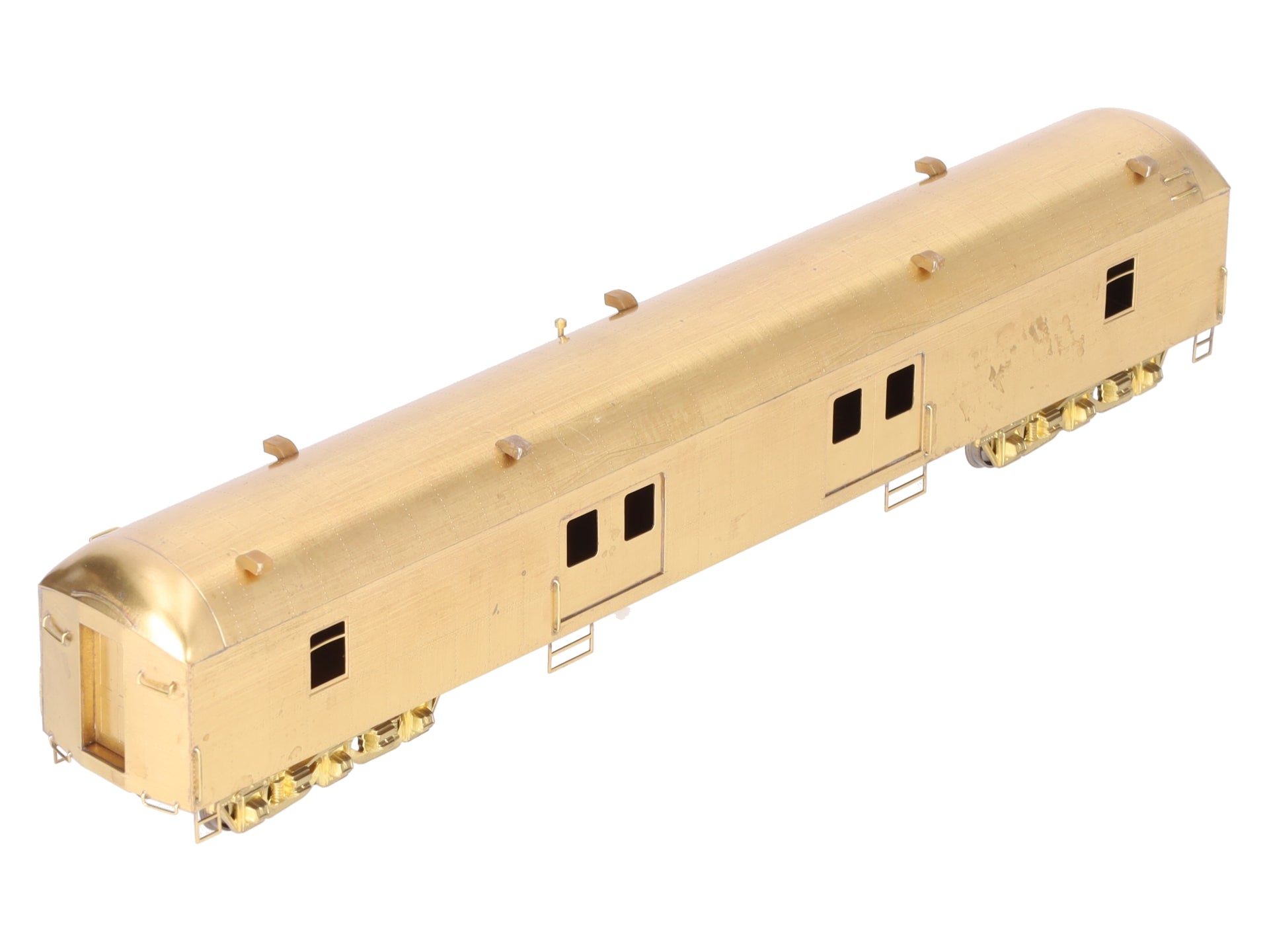 Lambert HO Scale BRASS Baggage Passenger Car- Unpainted EX/Box