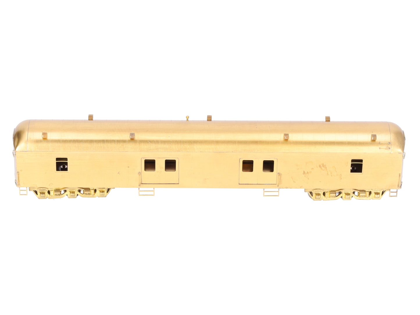 Lambert HO Scale BRASS Baggage Passenger Car- Unpainted EX/Box