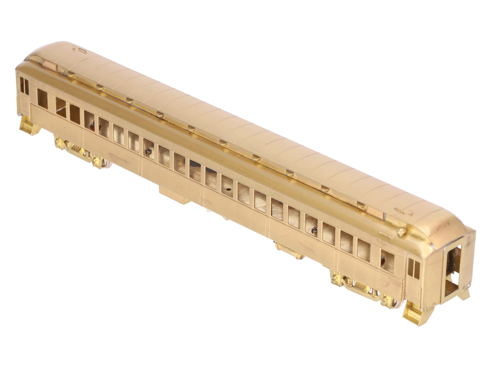 HO Scale BRASS Passenger Coach Car- Unpainted EX