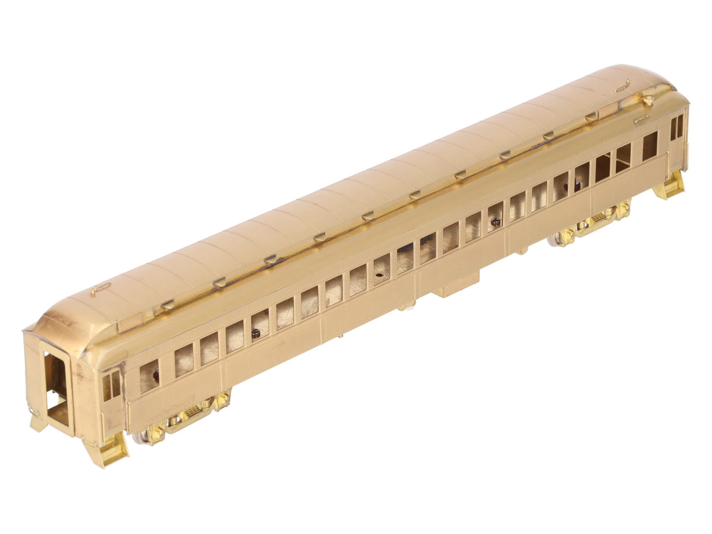 HO Scale BRASS Passenger Coach Car- Unpainted EX