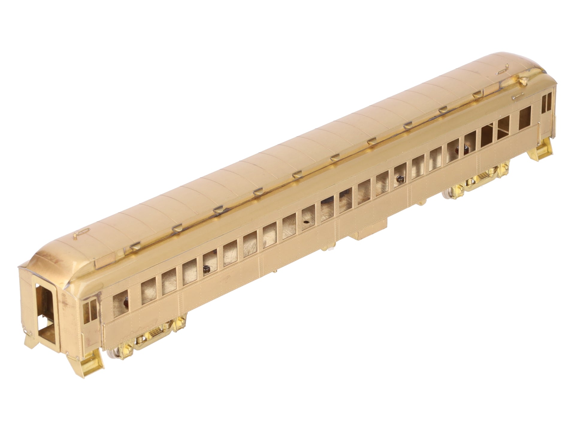 HO Scale BRASS Passenger Coach Car- Unpainted EX