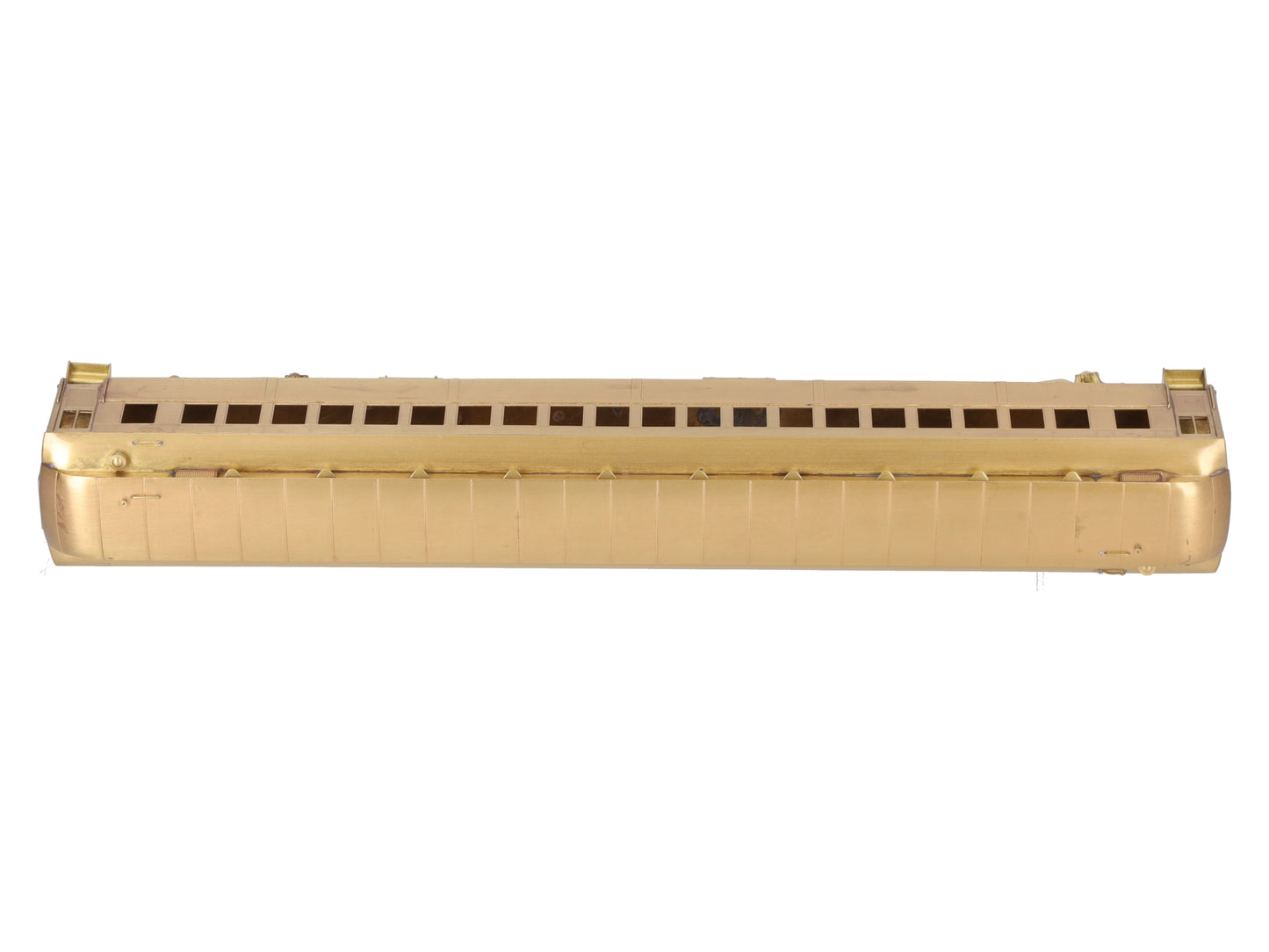 HO Scale BRASS Passenger Coach Car- Unpainted EX