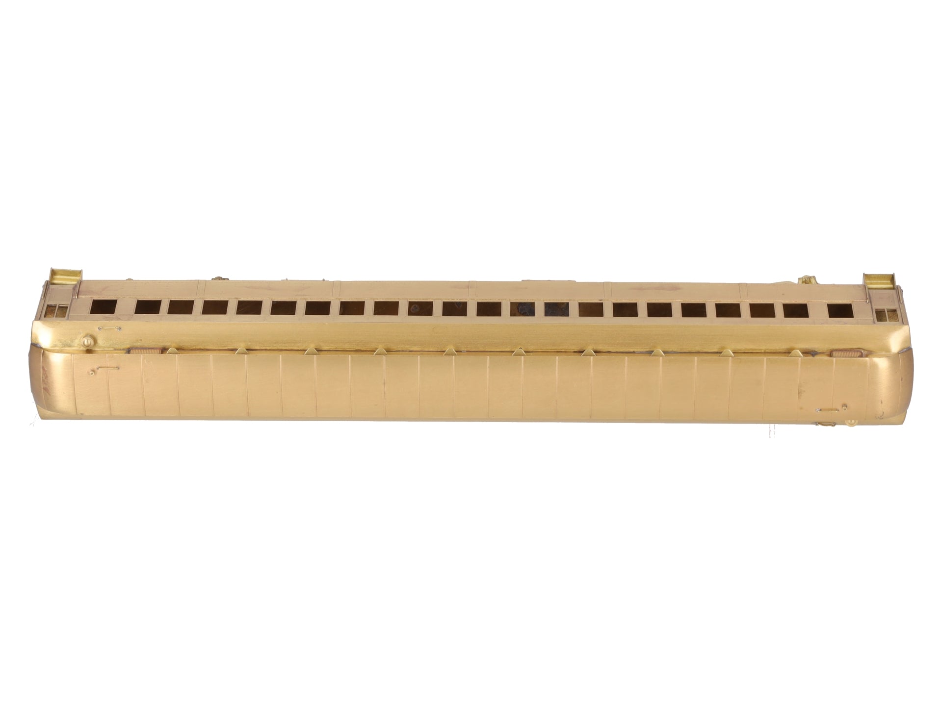 HO Scale BRASS Passenger Coach Car- Unpainted EX