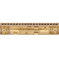 HO Scale BRASS Passenger Coach Car- Unpainted EX