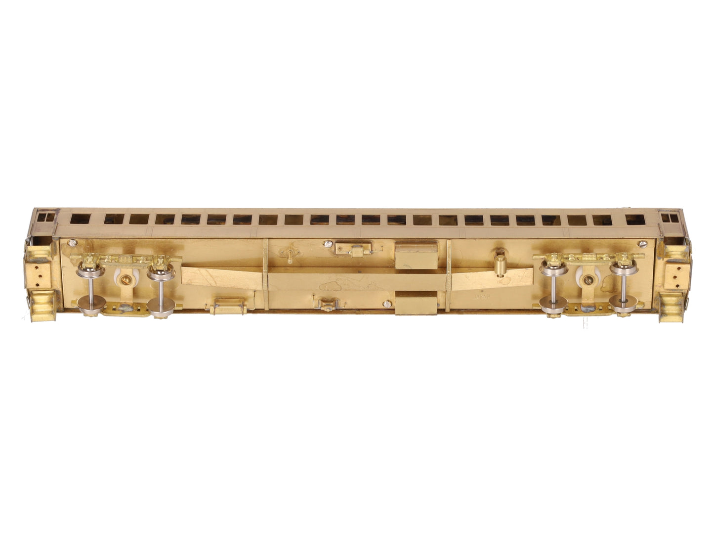 HO Scale BRASS Passenger Coach Car- Unpainted EX