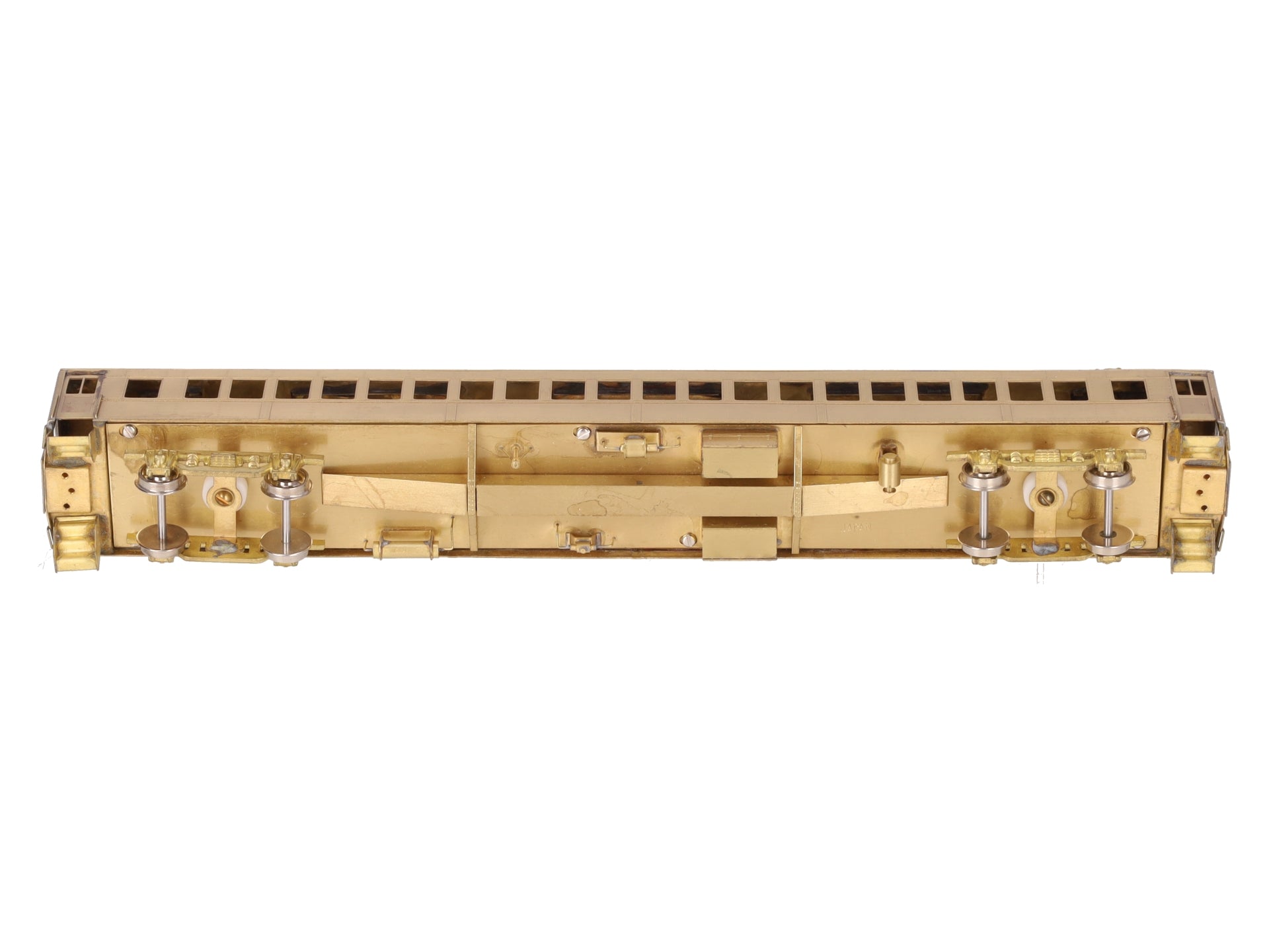 HO Scale BRASS Passenger Coach Car- Unpainted EX