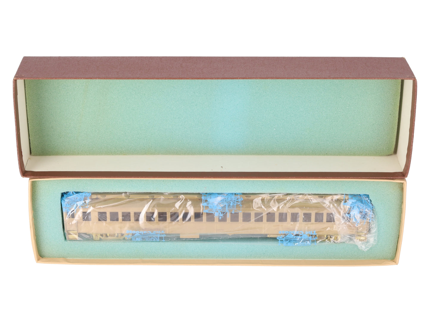 HO Scale BRASS Passenger Coach Car- Unpainted EX