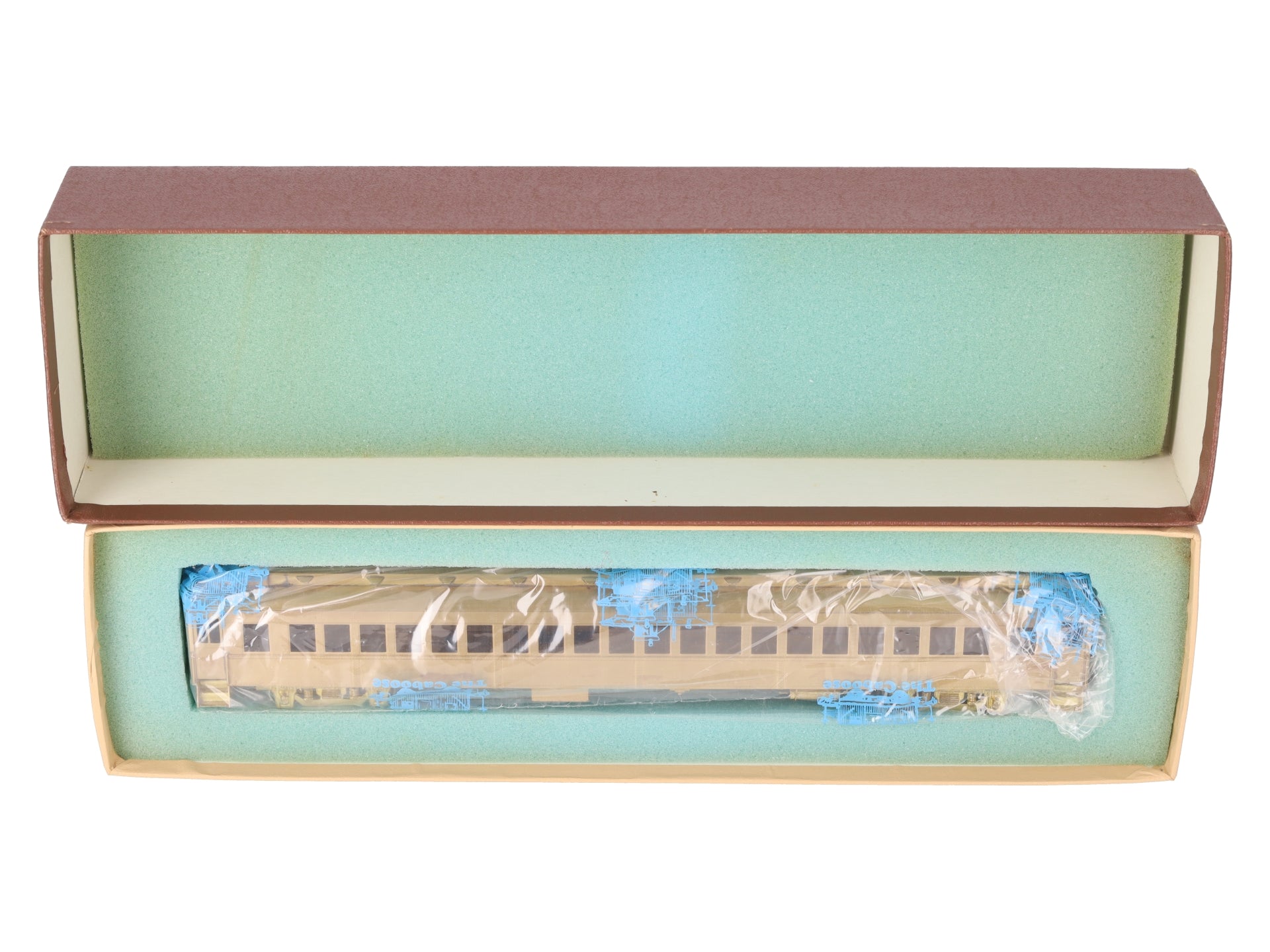 HO Scale BRASS Passenger Coach Car- Unpainted EX