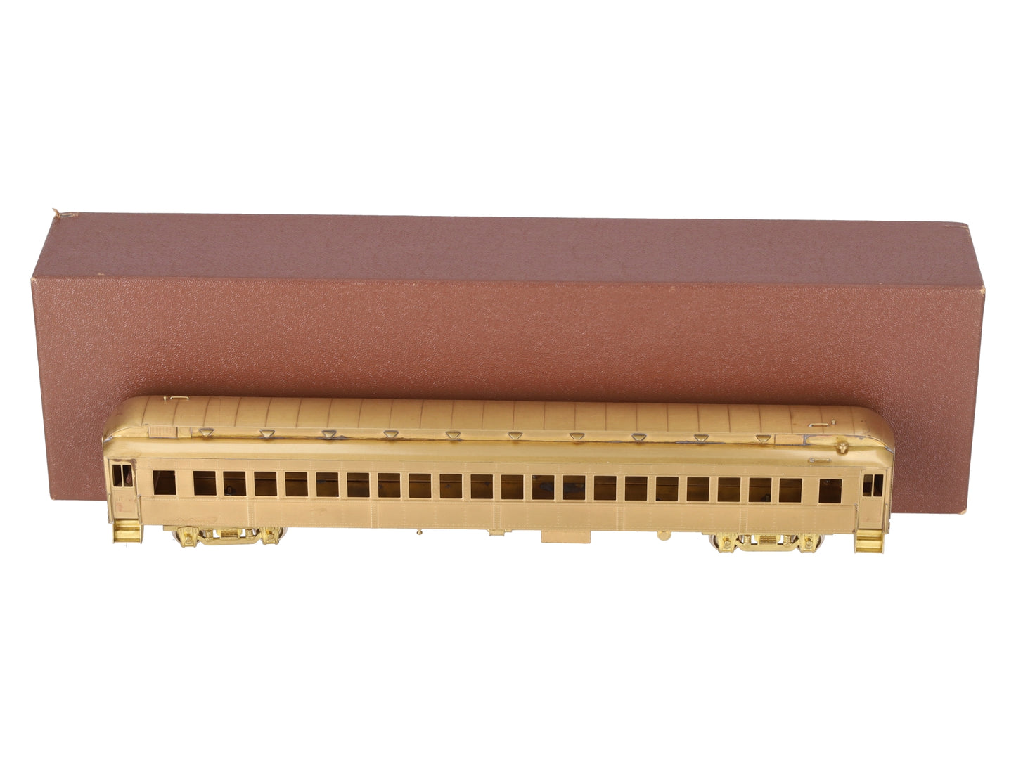 HO Scale BRASS Passenger Coach Car- Unpainted EX