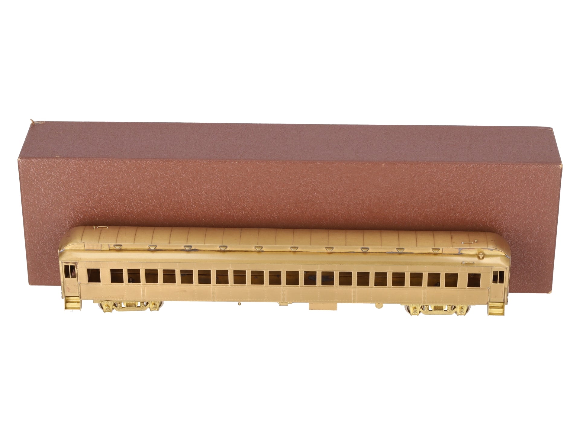 HO Scale BRASS Passenger Coach Car- Unpainted EX