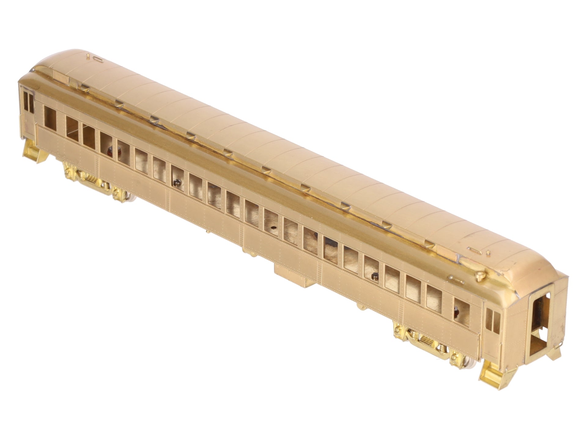HO Scale BRASS Passenger Coach Car- Unpainted EX