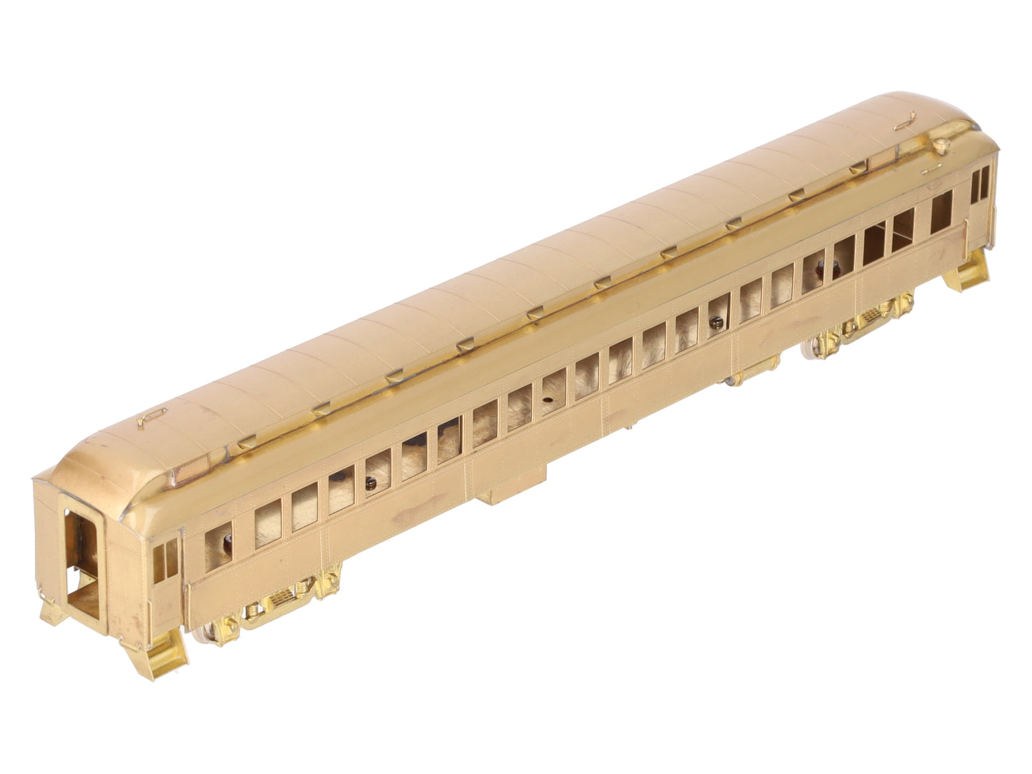 HO Scale BRASS Passenger Coach Car- Unpainted EX