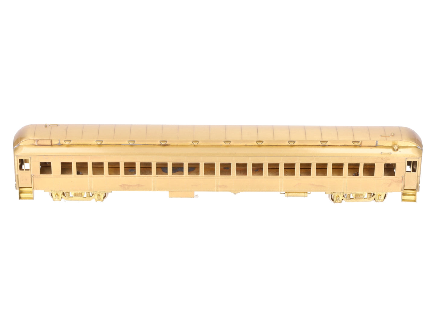 HO Scale BRASS Passenger Coach Car- Unpainted EX