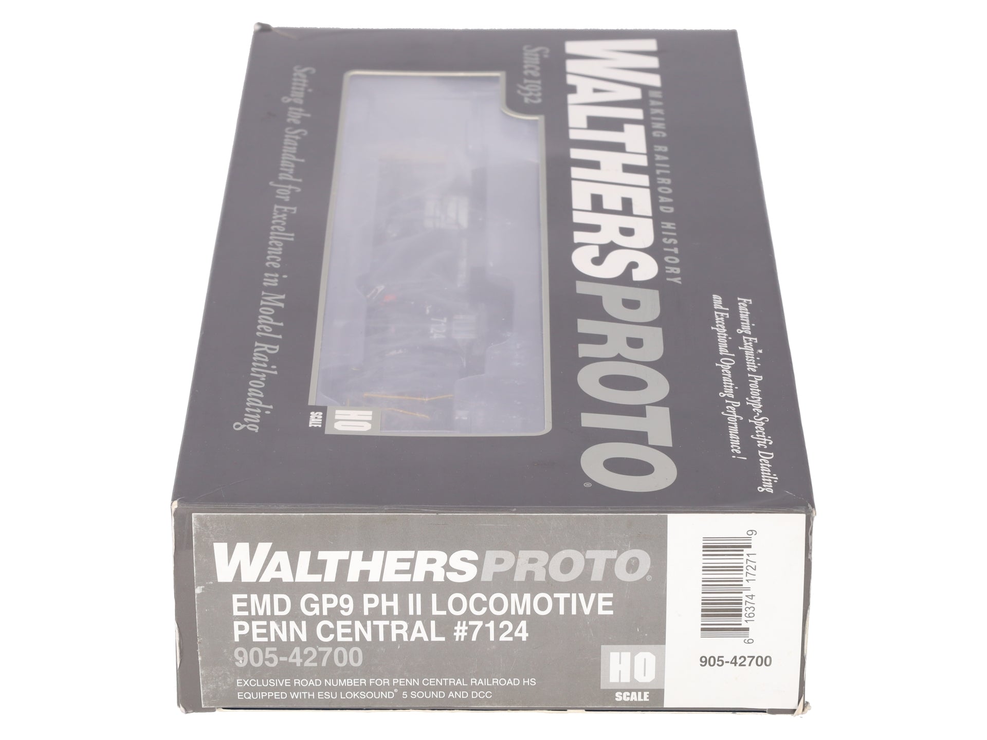 Walthers 905-42700 HO Proto 2000 PC Penn Central GP9 #7124 LN/Box