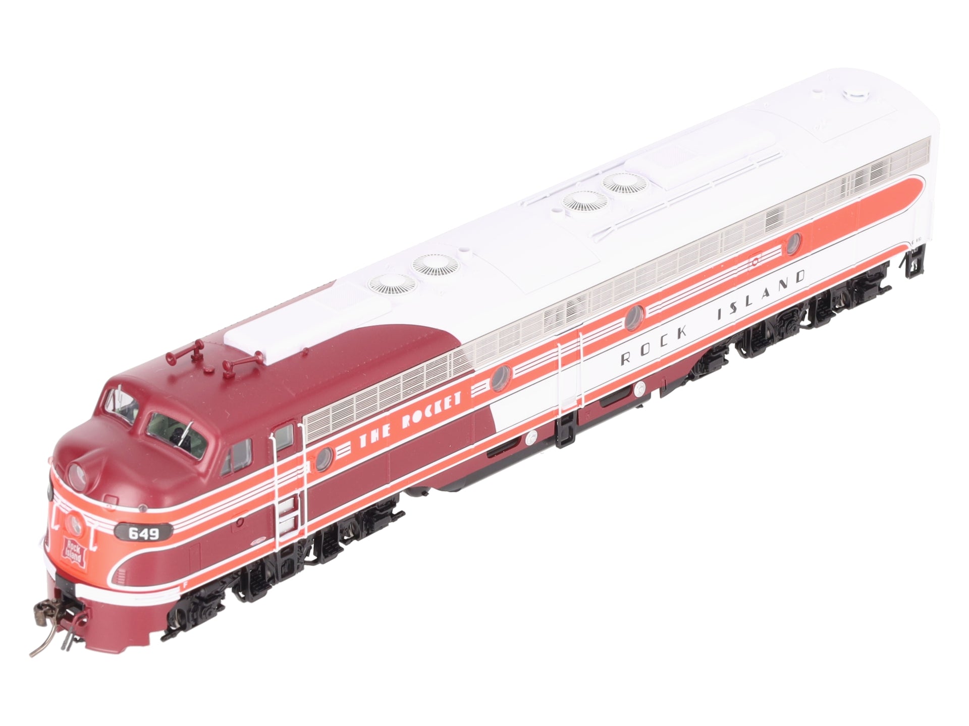 Rapido Trains 28563 HO RI EMD E8A Diesel Loco with ESU LokSound DCC Sound #649 LN/Box