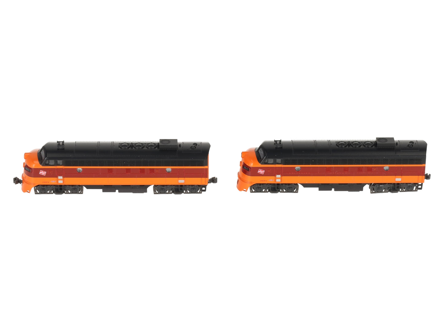 Kato 106-0430 N Milwaukee Road EMD FP7A & F7B Diesel Locomotive #95A/95B w/DCC LN/Box