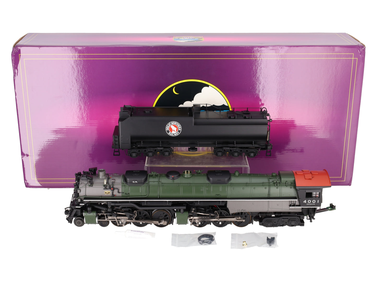MTH 20-3278-1 O Gauge Great Northern 4-6-6-4 Z-6 Challenger Steam w/PS2  #4001 LN/Box