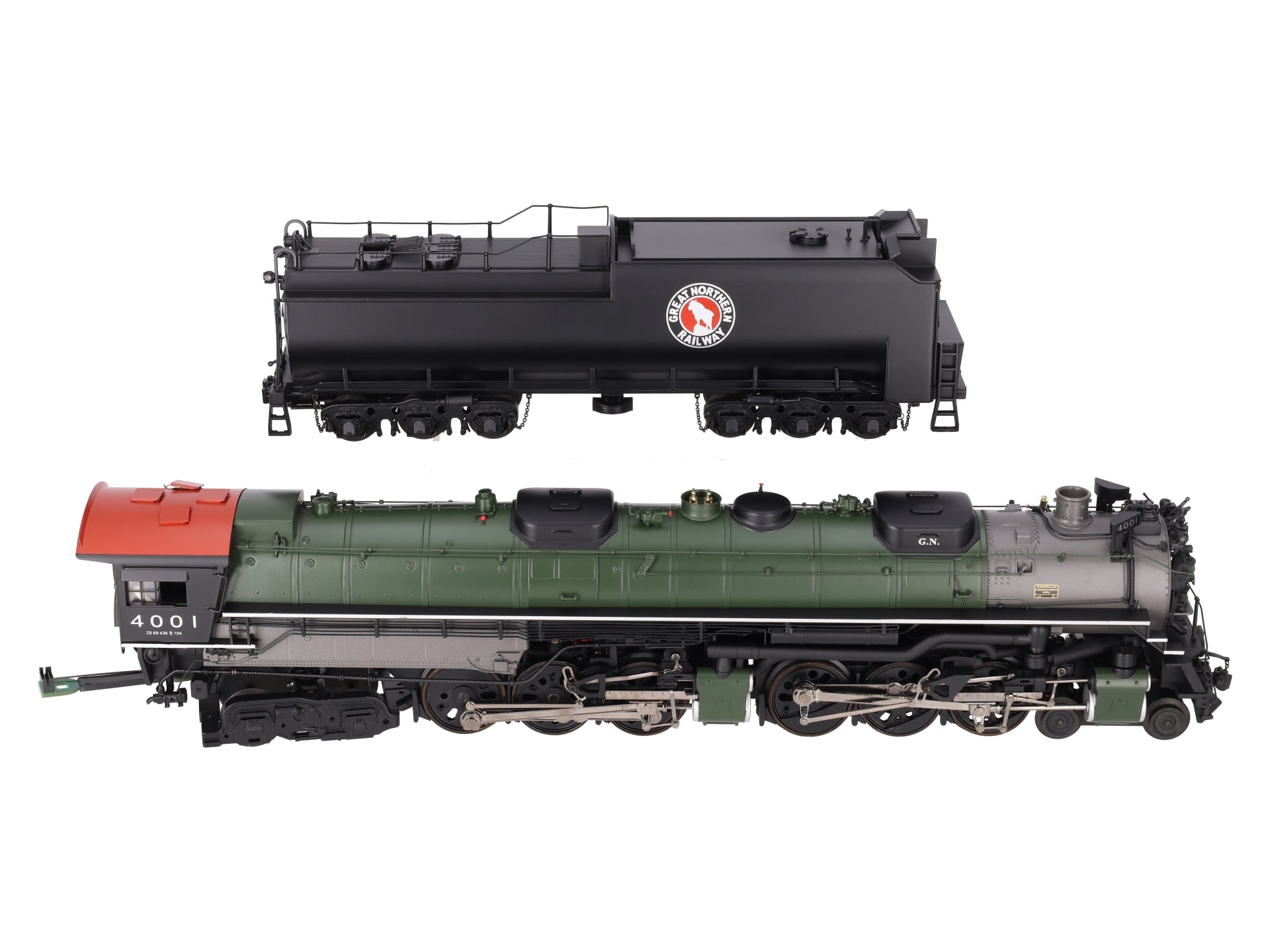 MTH 20-3278-1 O Gauge Great Northern 4-6-6-4 Z-6 Challenger Steam w/PS2  #4001 LN/Box