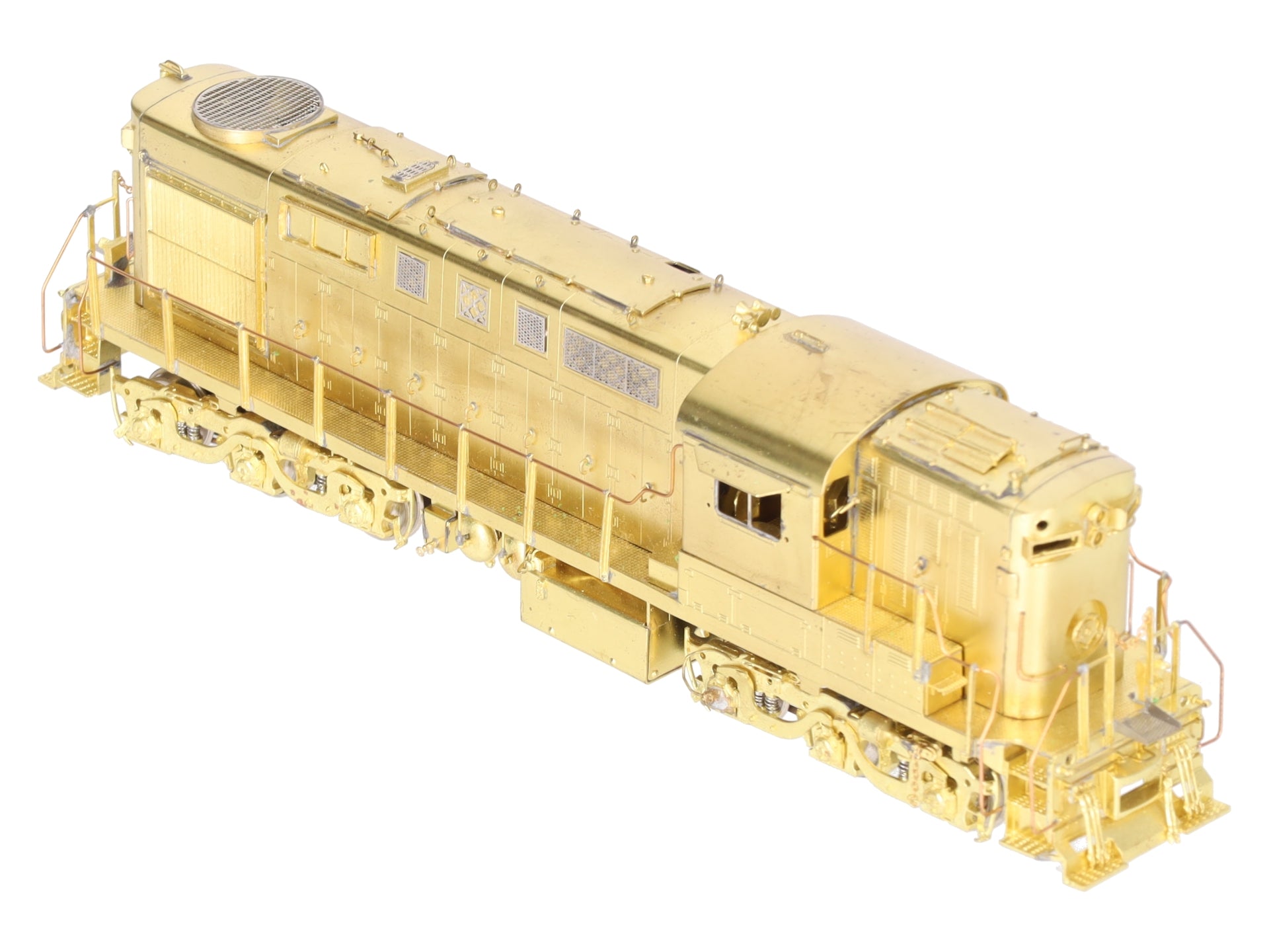 Overland 5272 HO BRASS CNR RS18 MR14c Diesel Locomotive - Unpainted EX/Box