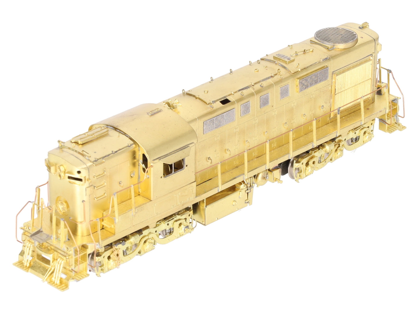 Overland 5272 HO BRASS CNR RS18 MR14c Diesel Locomotive - Unpainted EX/Box