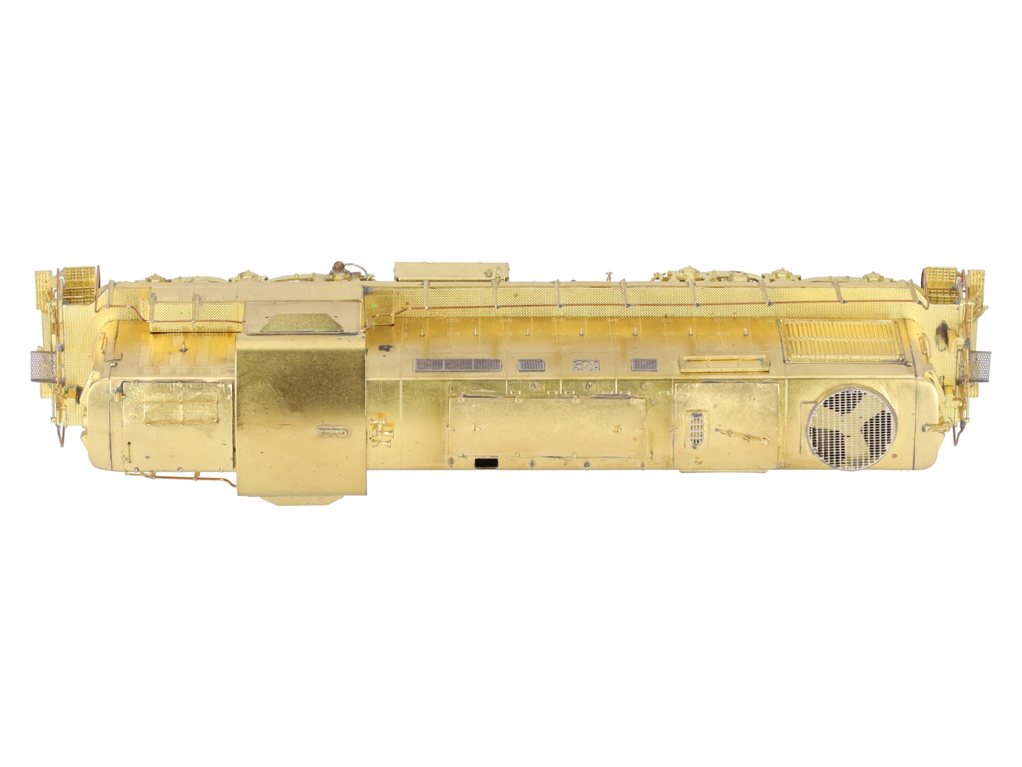 Overland 5272 HO BRASS CNR RS18 MR14c Diesel Locomotive - Unpainted EX/Box