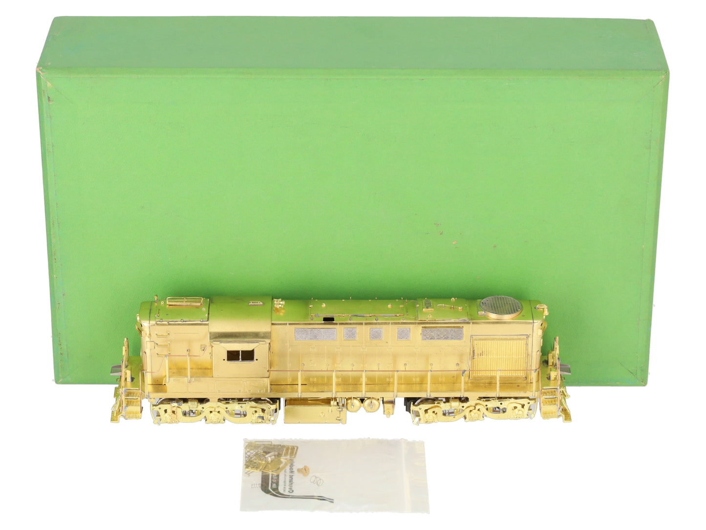 Overland 5272 HO BRASS CNR RS18 MR14c Diesel Locomotive - Unpainted EX/Box