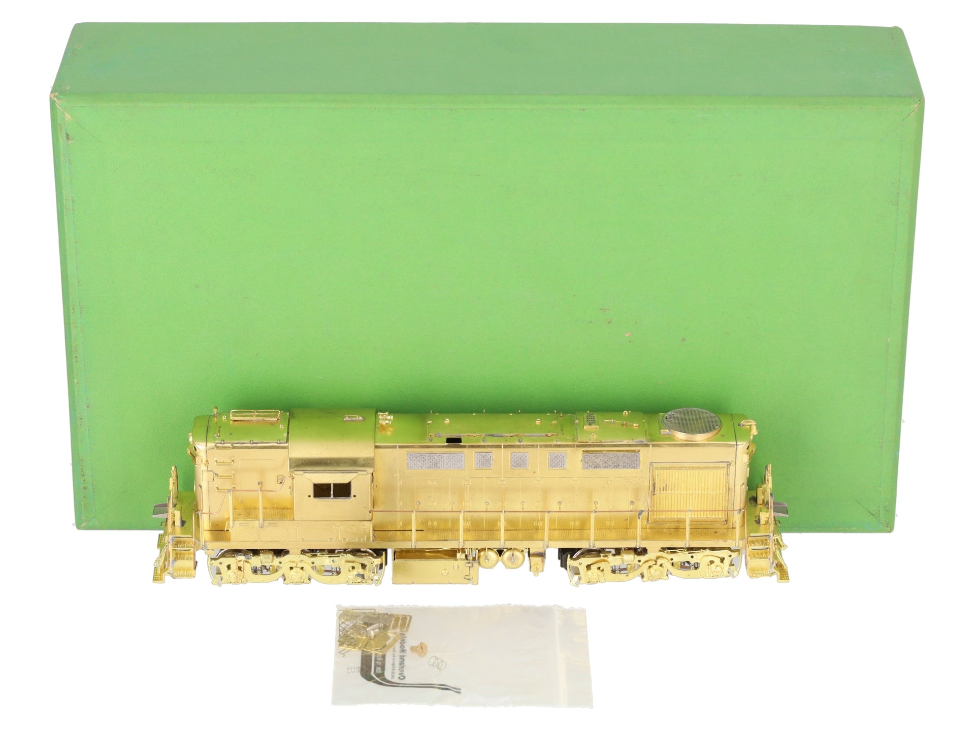 Overland 5272 HO BRASS CNR RS18 MR14c Diesel Locomotive - Unpainted EX/Box