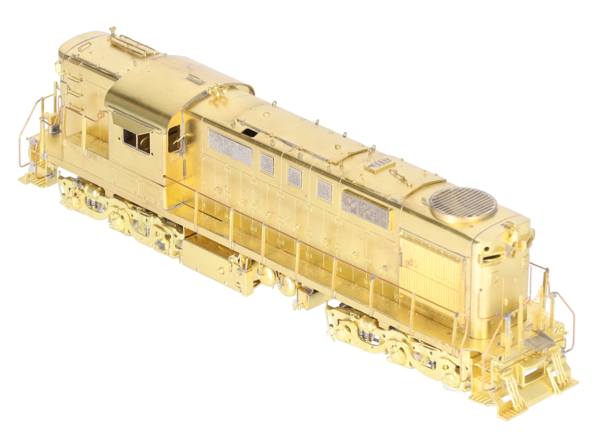 Overland 5272 HO BRASS CNR RS18 MR14c Diesel Locomotive - Unpainted EX/Box