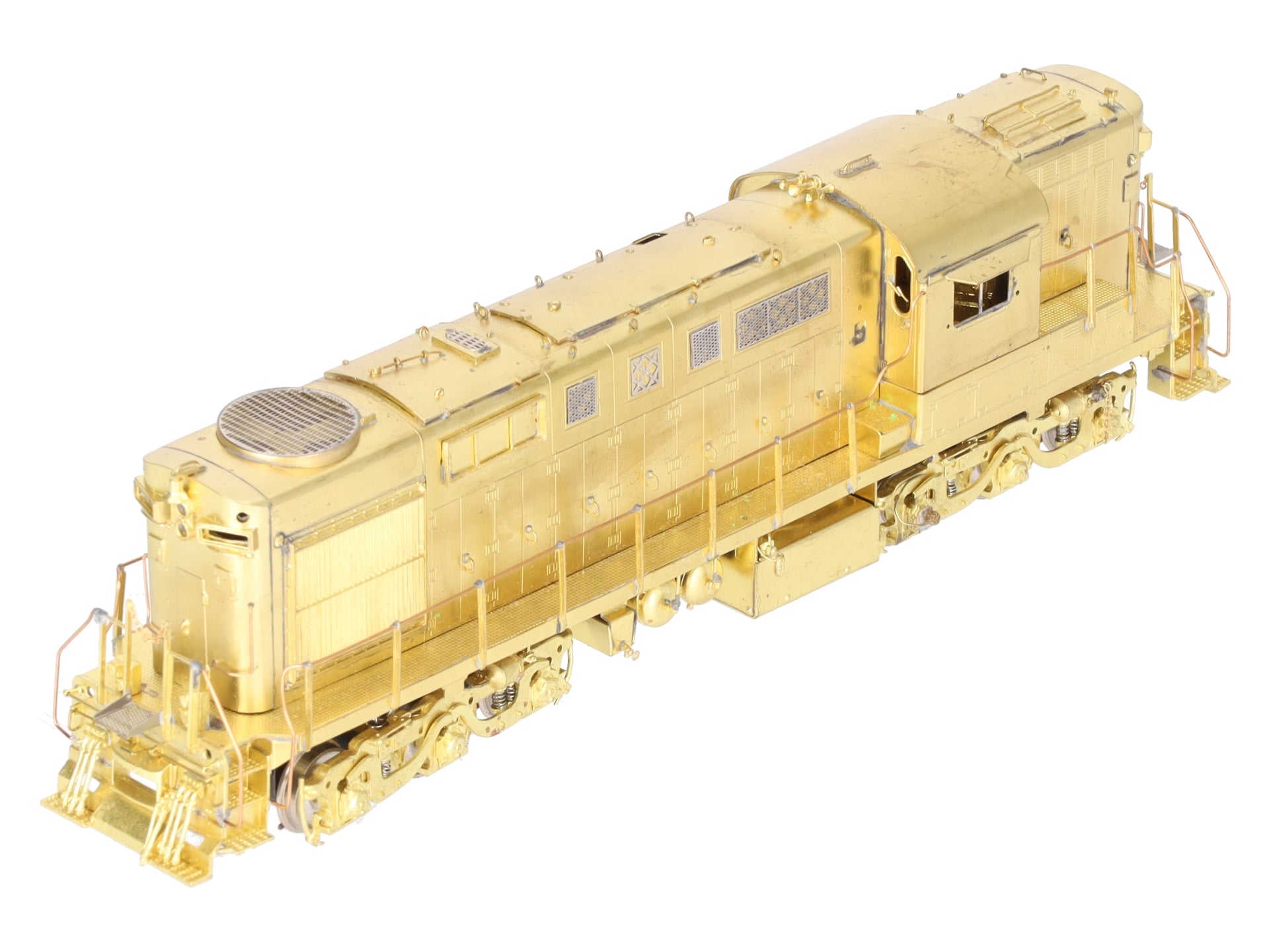 Overland 5272 HO BRASS CNR RS18 MR14c Diesel Locomotive - Unpainted EX/Box