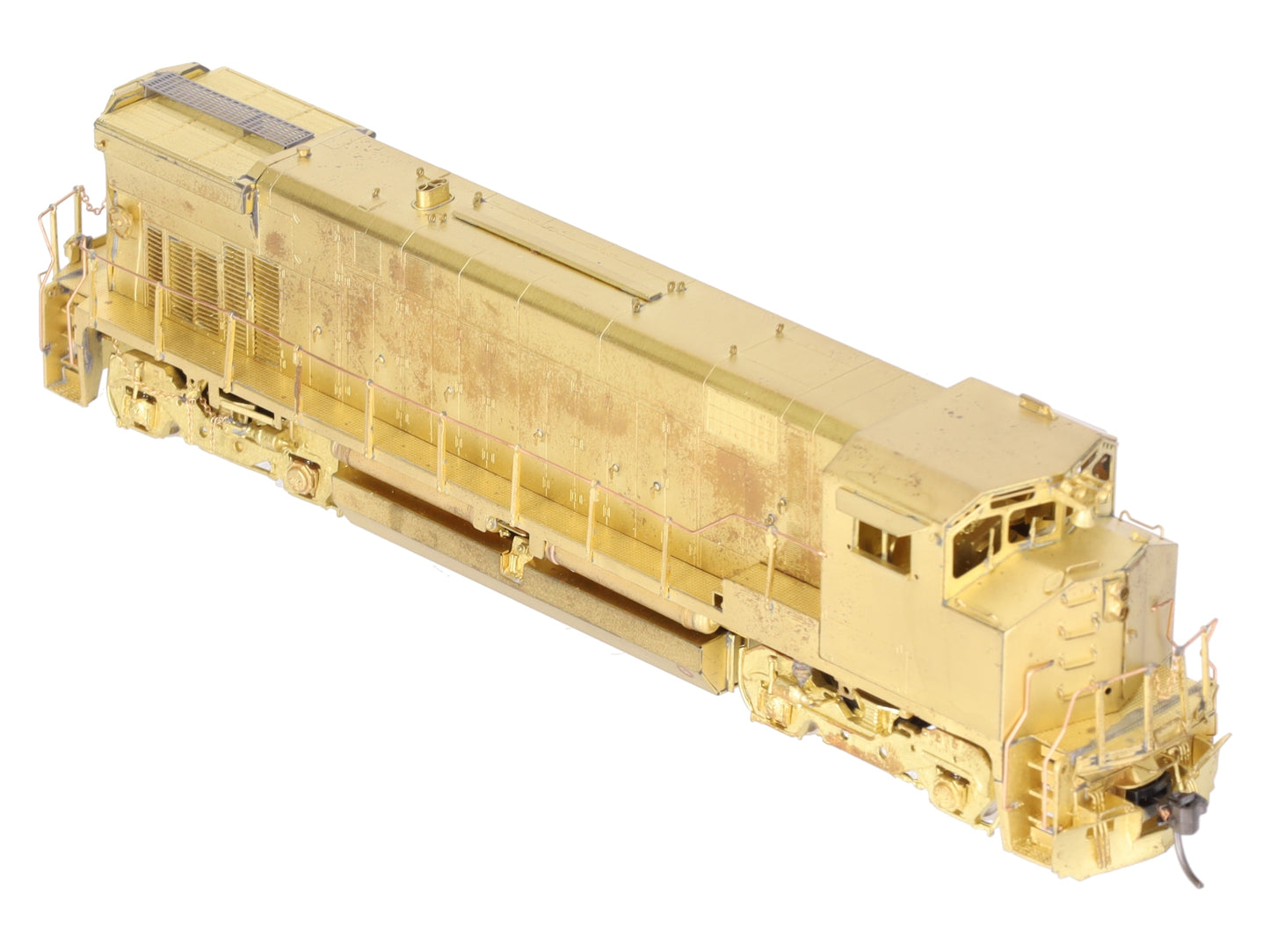 Overland 5275 HO BRASS BC Rail M420W Diesel Locomotive - Unpainted EX/Box