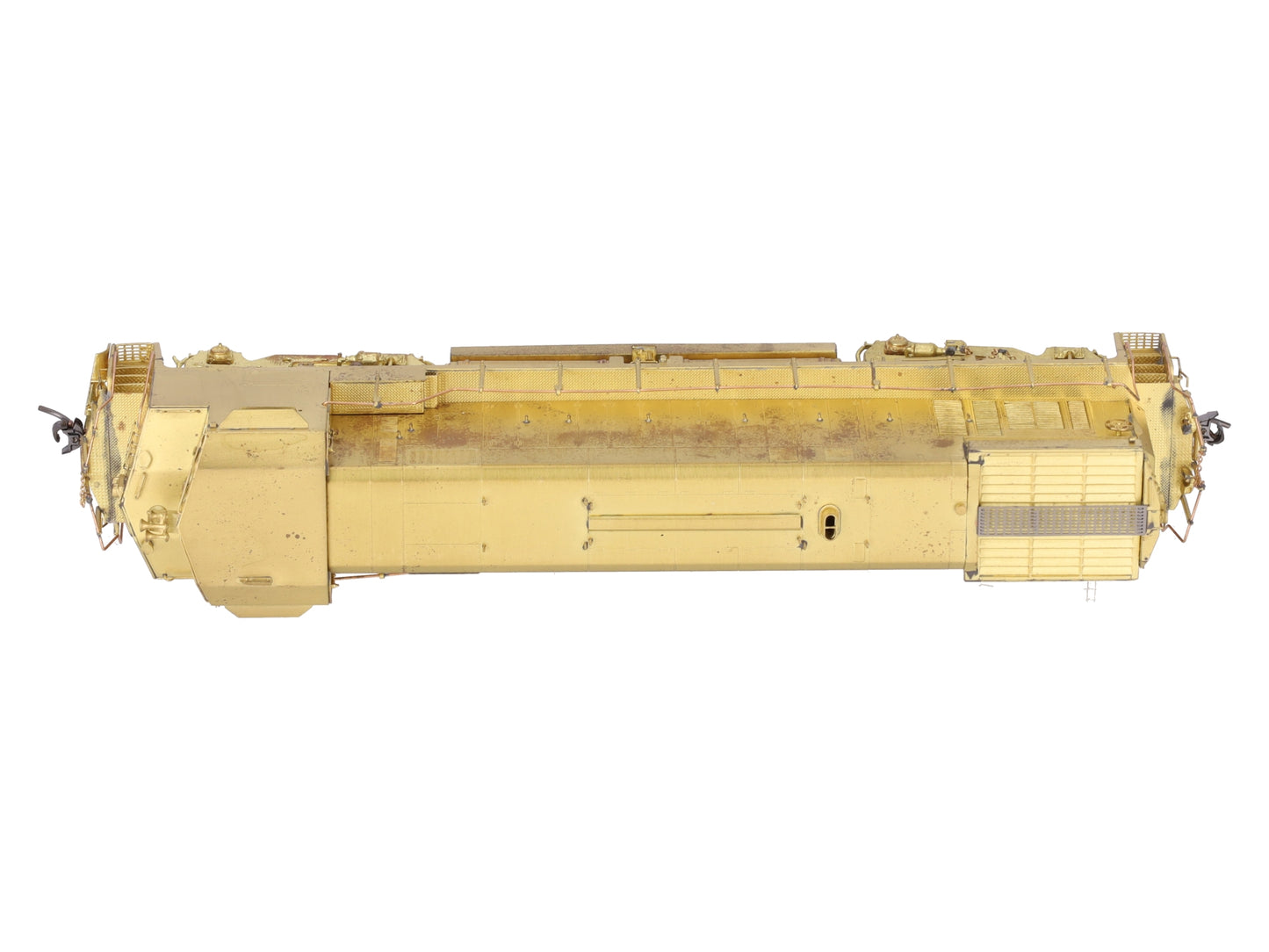 Overland 5275 HO BRASS BC Rail M420W Diesel Locomotive - Unpainted EX/Box